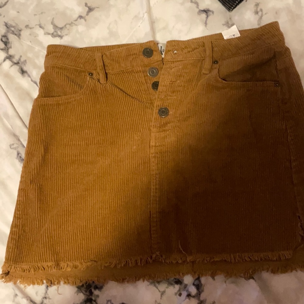 Brown skirt